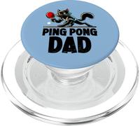 Pingpong Gato Negro Papá Pingpong Gato Negro PopSockets PopGrip para MagSafe
