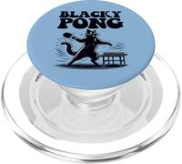 Pingpong Gato Negro Papá Pingpong Gato Negro PopSockets PopGrip para MagSafe