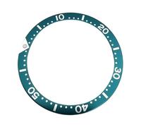 PINGSHI Boutique UK 1pc 39mm Flat Watch Bezel Insert, Modified Aluminum for Accessories Relojes Traveler