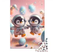 Pingüino 1000 Piezas Papel Durable Pingüinos Easter Eggs Puzzle para Adultos Adultos Portátil Actividad Vinculación Familiar Rompecabezas Atractivo 70x50cm/1000pcs