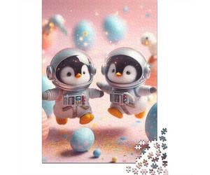 Pingüino 1000 Piezas Papel Durable Pingüinos Easter Eggs Puzzle para Adultos Adultos Portátil Actividad Vinculación Familiar Rompecabezas Atractivo 70x50cm/1000pcs