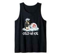 Pingüino anarquista Punk Rock con Hielo Mohawk Camiseta sin Mangas