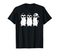 Pingüino con Gafas de Sol Funny Silly Foolish Cool 3 Penguin Camiseta