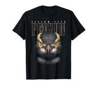 Pingüino De Ojos Amarillos Cara Pájaro Mar Vida Silvestre Camiseta