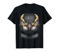 Pingüino De Ojos Amarillos Cara Pájaro Mar Vida Silvestre Camiseta