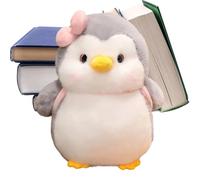 Pingüino De Peluche | Muñeca Con Diseño De Y Mochila,Peluche De Pingüino Adorable Con Una Altura De 25 centímetros | Para Niños Adultos Adolescentes Madre Novio Cumpleaños Festival De Invierno