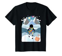 Pingüino Divertido para concienciar sobre el Autismo Camiseta