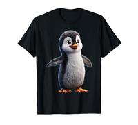 Pingüino Emperador Pingüino Enano Amor Lindo Pingüinos Camiseta