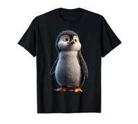 Pingüino Emperador Pingüino Enano Amor Lindo Pingüinos Camiseta
