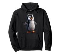 Pingüino Emperador Pingüino Enano Amor Lindo Pingüinos Sudadera con Capucha