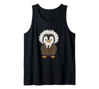 Pingüino Física Inteligente Nerd Teórica Camiseta sin Mangas