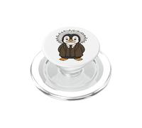 Pingüino Física Inteligente Nerd Teórica PopSockets PopGrip para MagSafe