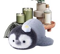 Pingüino genérico de peluche, largo pelu de peluche de pingüino | compañero abrazo para el tiempo de juego, decoración de habitación infantil - para niñas niños sofá cama casa guardería coche