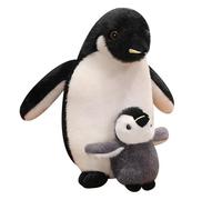 Pingüino genérico de peluche, peluche pequeño de 28 cm, suave y esponjoso como un verdadero pingüino, regalo para todas las edades y ocasiones