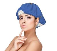Pingüino,Gorro de dormir de satén para adultos - Gorro de dormir elástico para mujer, cubrecabello nocturno