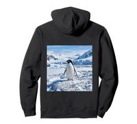 Pingüino Hielo Costera Vida Silvestre Paisaje Fotograf Sudadera con Capucha