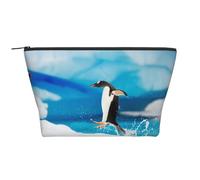 Pingüino Impreso, Bolsa de artículos de tocador Bolsa de Maquillaje Bolsa de cosméticos Bolsa de artículos de tocador de Viaje portátil