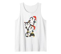 Pingüino Navidad Árbol De Navidad Animales Pingüinos Lindos Camiseta sin Mangas