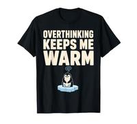 Pingüino Nihilista Existencial Pingüino Divertido Regalo Camiseta