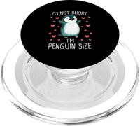 Pingüino No Soy Corto Soy pingüino tamaño Pingüino Dulces PopSockets PopGrip para MagSafe