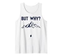 Pingüino Pero, por qué dirigirse hacia Las montañas Motivacional Camiseta sin Mangas