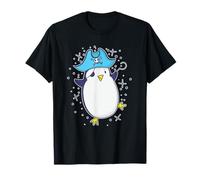 Pingüino Pirata con Parche en el Ojo Camiseta
