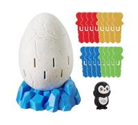 Pingüino pirata cubo juguete - Pingüino pirata huevo juguete | Juguete de puntada de la suerte | Emocionante juguete de acción de pingüino interactivo para reuniones