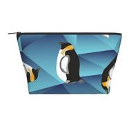 Pingüino polígono Abstracto, Bolsa de artículos de tocador Bolsa de Maquillaje Bolsa de cosméticos Bolsa de artículos de tocador de Viaje portátil