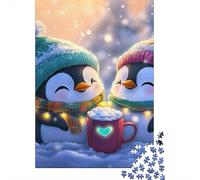 Pingüino Puzzle 1000 Piezas, Rompecabezas para Adultos, Rompecabezas Imposable, Rompecabezas Juego De Habilidad para Toda La Familia, Rompecabezas para Adultos, Rompecabezas 1000pcs (75x50cm)