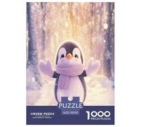 pingüino Rompecabezas Imposible,desafío para Adultos Entretenimiento Creativo 1000 Piezas Obra De Arte De Juego De para Adultos Y Niños 70x50cm/1000pcs