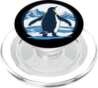 Pingüino Rumbo a Las montañas PopSockets PopGrip para MagSafe