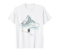 Pingüino Solitario marchando hacia la montaña desorientado, Pero por qué Camiseta