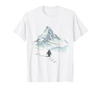 Pingüino Solitario marchando hacia la montaña desorientado, Pero por qué Camiseta
