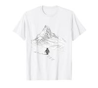 Pingüino Solitario marchando hacia la montaña desorientado, Pero por qué Camiseta