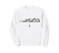 Pingüino Solitario marchando hacia la montaña desorientado, Pero por qué Sudadera