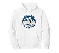 Pingüino Solitario marchando hacia la montaña desorientado, Pero por qué Sudadera con Capucha