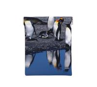 Pingüino, Squeeze Top Wallet Bolsa de Almacenamiento para Mujer Monedero pequeño Bolsa de Cambio