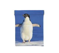 Pingüino, Squeeze Top Wallet Bolsa de Almacenamiento para Mujer Monedero pequeño Bolsa de Cambio