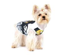 Pingüinos Emperador con niños en la Nieve,Camiseta de algodón sin Mangas para Mascotas, Chaleco Transpirable, Suave y elástico para Cachorros,M