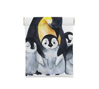 Pingüinos Emperador con niños en la Nieve, Squeeze Top Wallet Bolsa de Almacenamiento para Mujer Monedero pequeño Bolsa de Cambio