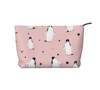 Pingüinos Estrellas Ave Marina,Neceser de Pana, Neceser de Maquillaje portátil, Neceser de Viaje
