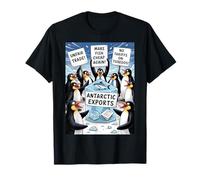 Pingüinos protestan contra los aranceles de Trump Tarifa divertida para pingüinos Camiseta