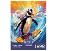 pingüinos Rompecabezas Imposible,desafío for Adults Entretenimiento Creativo 1000 Piezas Obra De Arte De Juego De para Adultos, Regalos A Partir De 14 Años 38x26cm/1000pcs