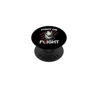 Pinguin Antarktis Seevogel Humor de Lucha o huida Pinguin PopSockets PopGrip Adhesivo