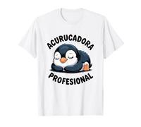 Pinguino Bebe Dormilon Kawaii ACURUCADORA Profesional Camiseta