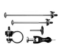 Pinhead Bicicleta Cierre 4-Pack Juego para Qr Ruedas/Tallo / Tija Sillín Cuello