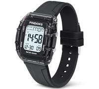 PINIDOUS Mujeres Relojes para Mujeres Reloj para Adolescentes Estudiantes Relojes Deportivos Digitales Impermeables Alarma Cronómetro Cuenta atrás Timbre horario Función Luz de Alto Brillo