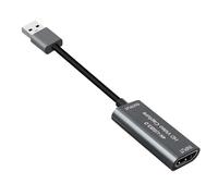 PINIHIKE Tarjeta de captura de video USB 3.0 4K60hz claramente para transmisión y adaptador rápido y eficiente, grabadora de transmisión en vivo