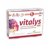 PINISAN Relaxline VITALYS Recharge | Ashwagandha KSM-66®, Magnesio y Vitaminas B | Con Eleuterococo y Albahaca Morada | Energía Mental y Reducción del Cansancio | 30 Cápsulas