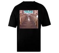 Pinitotee Alex G Trick Camiseta Holgada Negra Unisex De Gran Tamaño
